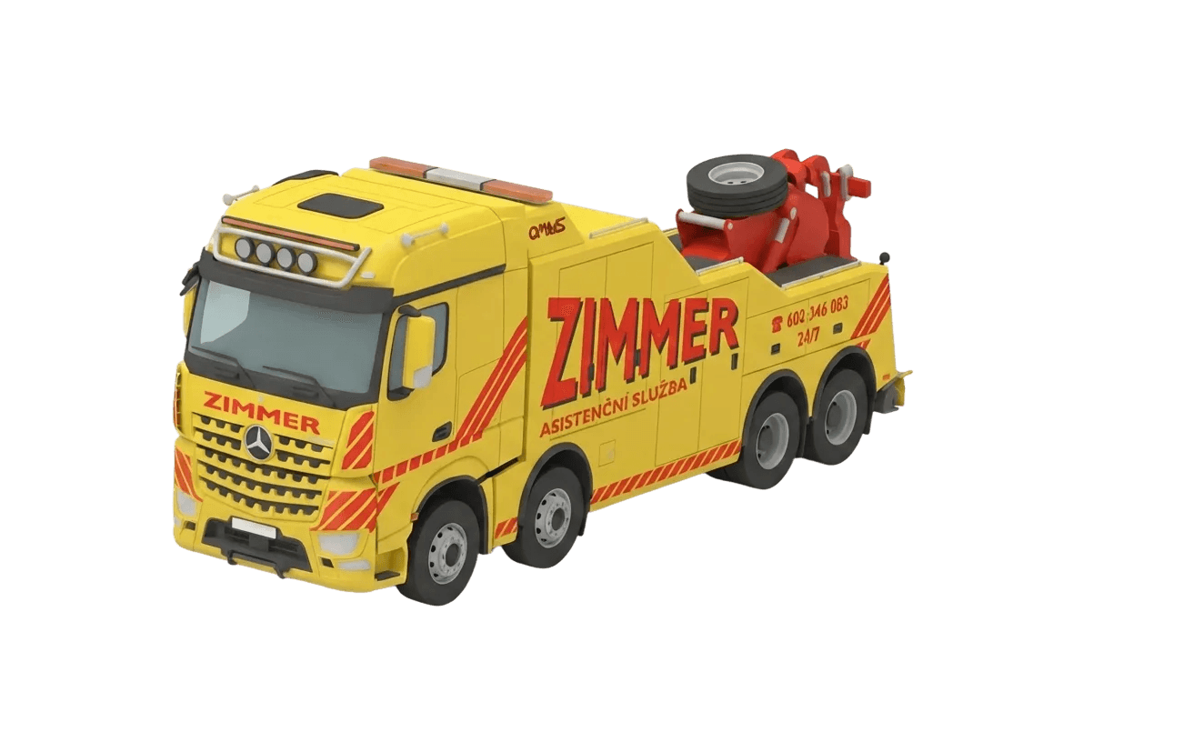 Zimmer nákladní odtahové vozidlo